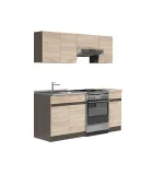 Modular kitchen JUNONA LINE 180 ZBL, wenge / sonoma oak order